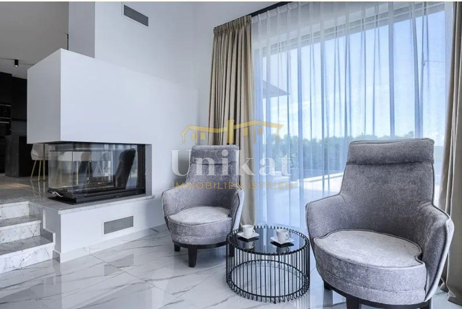 Splendida villa con vista mare nei dintorni di Marčana